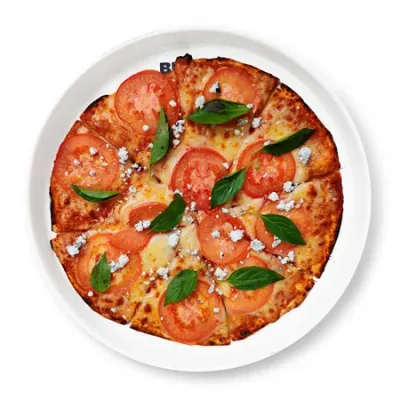 Pizza Margarita con Queso de Cabra